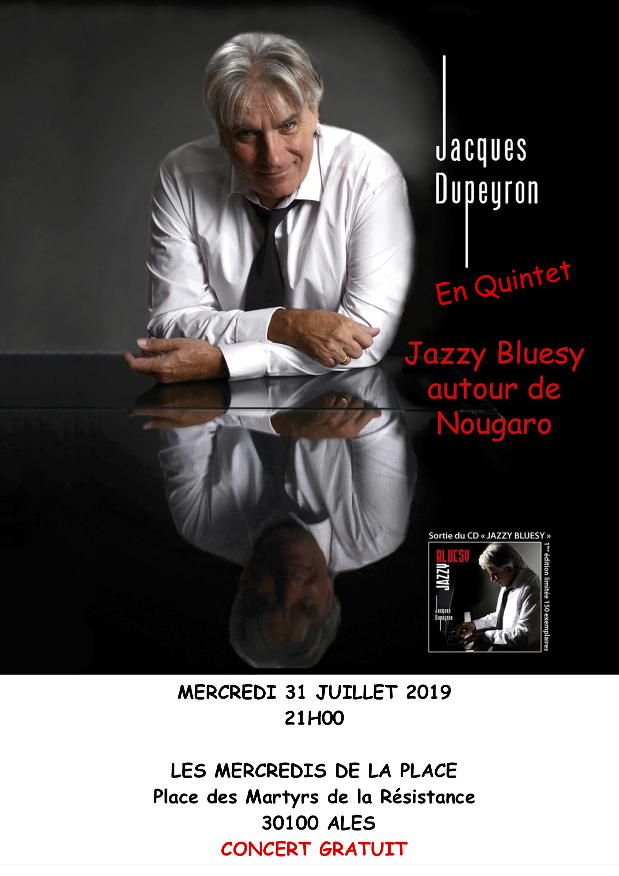 Affiche MERCREDI DE LA PLACE 2019